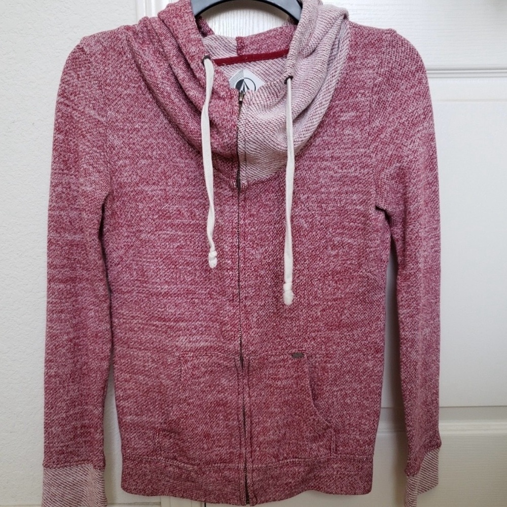 Volcom Full Zip-Up Hooded Sweater